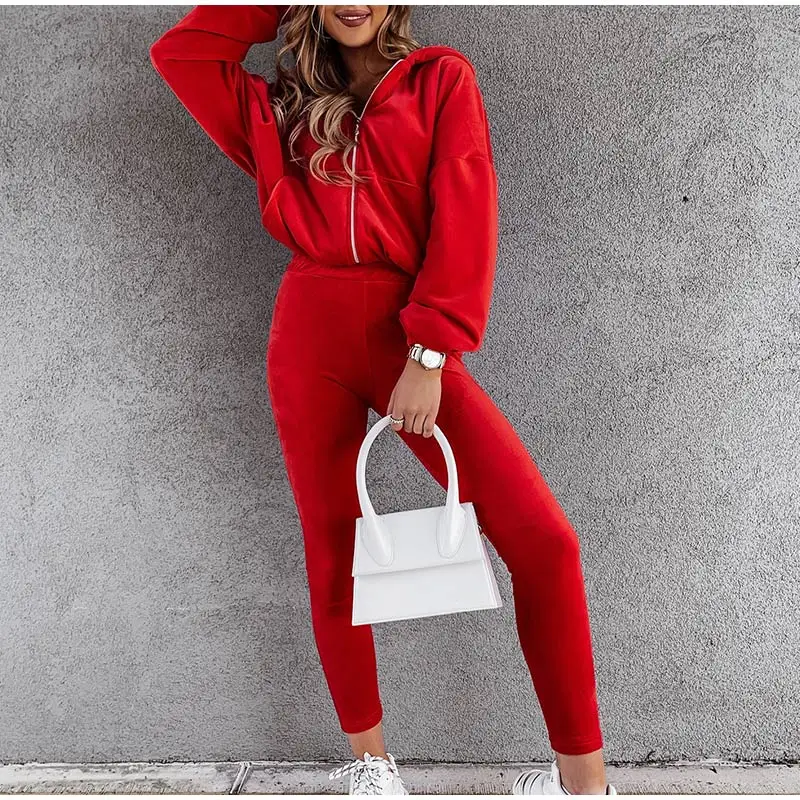 Женский Повседневный Бархатный комплект из двух предметов, новое пальто на молнии с длинным рукавом и штаны с высокой талией, модная улична...
Женский Повседневный Бархатный комплект из двух предметов, новое пальто на молнии с длинным рукавом и штаны с высокой талией, модная улична...