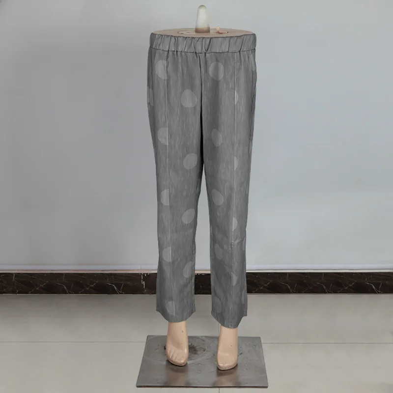 Summer New Women Trousers Polka Dot Cotton Linen Casual Female Loose Wide-leg Solid Color Pants Plus Size Fashion Streetwear
Summer New Women Trousers Polka Dot Cotton Linen Casual Female Loose Wide-leg Solid Color Pants Plus Size Fashion Streetwear