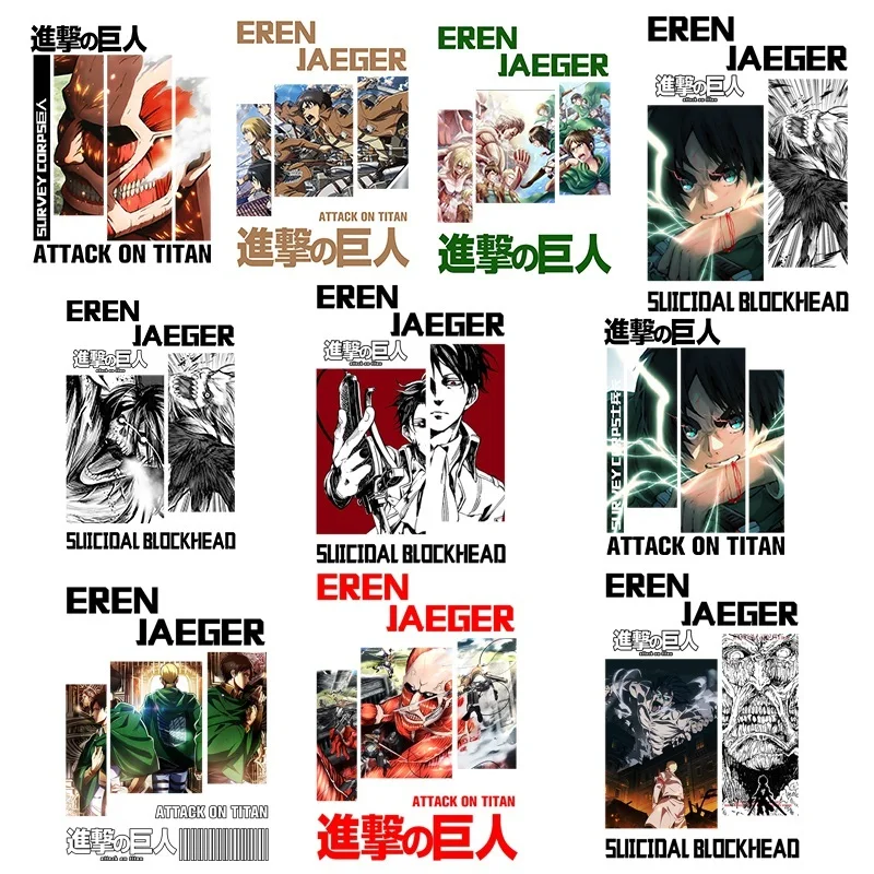 Japan fiery Anime Attacking Giant Heat Transfer Patch Applique Vinyl Washable Patches Iron on for Clothing DIY T-shirt Stickers
Japan fiery Anime Attacking Giant Heat Transfer Patch Applique Vinyl Washable Patches Iron on for Clothing DIY T-shirt Stickers