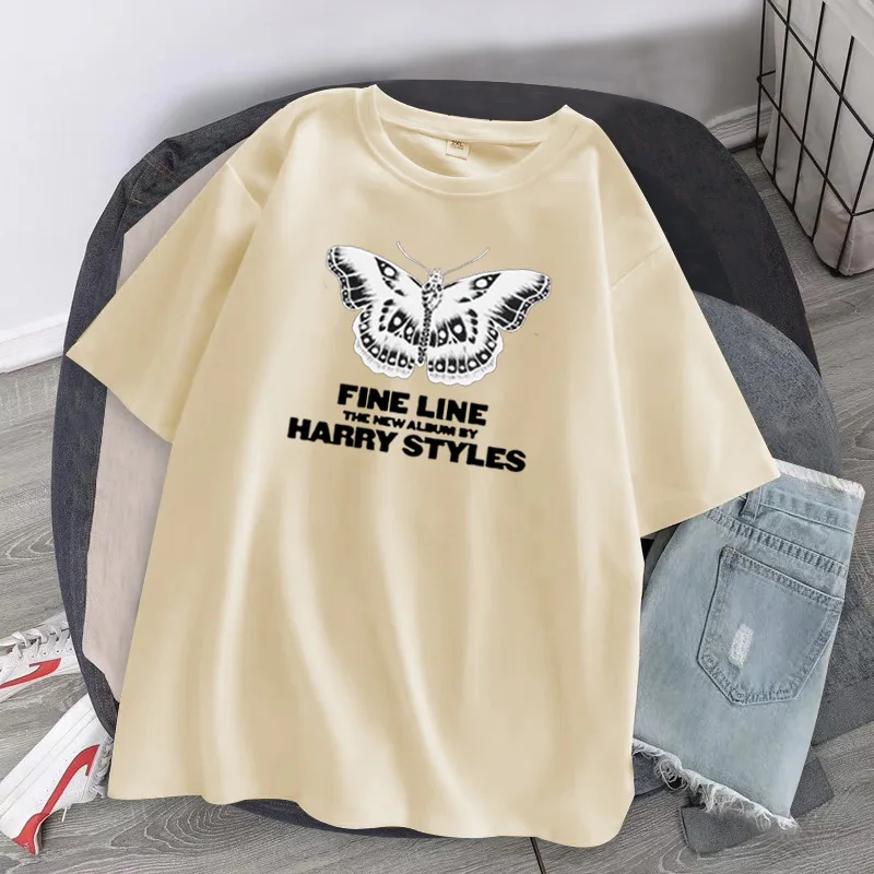 Women's T-shirt Styles Top Retro Shirt Anniversary T-shirt Funny Harajuku Butterfly Punk Loose Top
Women's T-shirt Styles Top Retro Shirt Anniversary T-shirt Funny Harajuku Butterfly Punk Loose Top