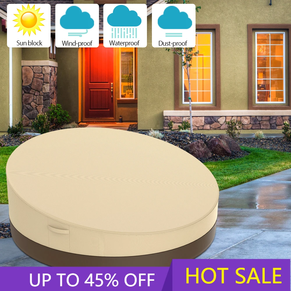 Waterproof Outdoor Garden Furniture Covers Rain Snow Dust Covers UV Protection Round Daybed Sofa Table Chair Dust Proof Cover
Waterproof Outdoor Garden Furniture Covers Rain Snow Dust Covers UV Protection Round Daybed Sofa Table Chair Dust Proof Cover