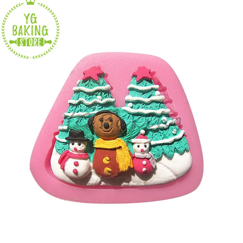 Задний фон с веселой рождественской елкой и снеговик силиконовая форма для выпечки в форме цветка антипригарное кухонная посуда принадлеж...
Задний фон с веселой рождественской елкой и снеговик силиконовая форма для выпечки в форме цветка антипригарное кухонная посуда принадлеж...