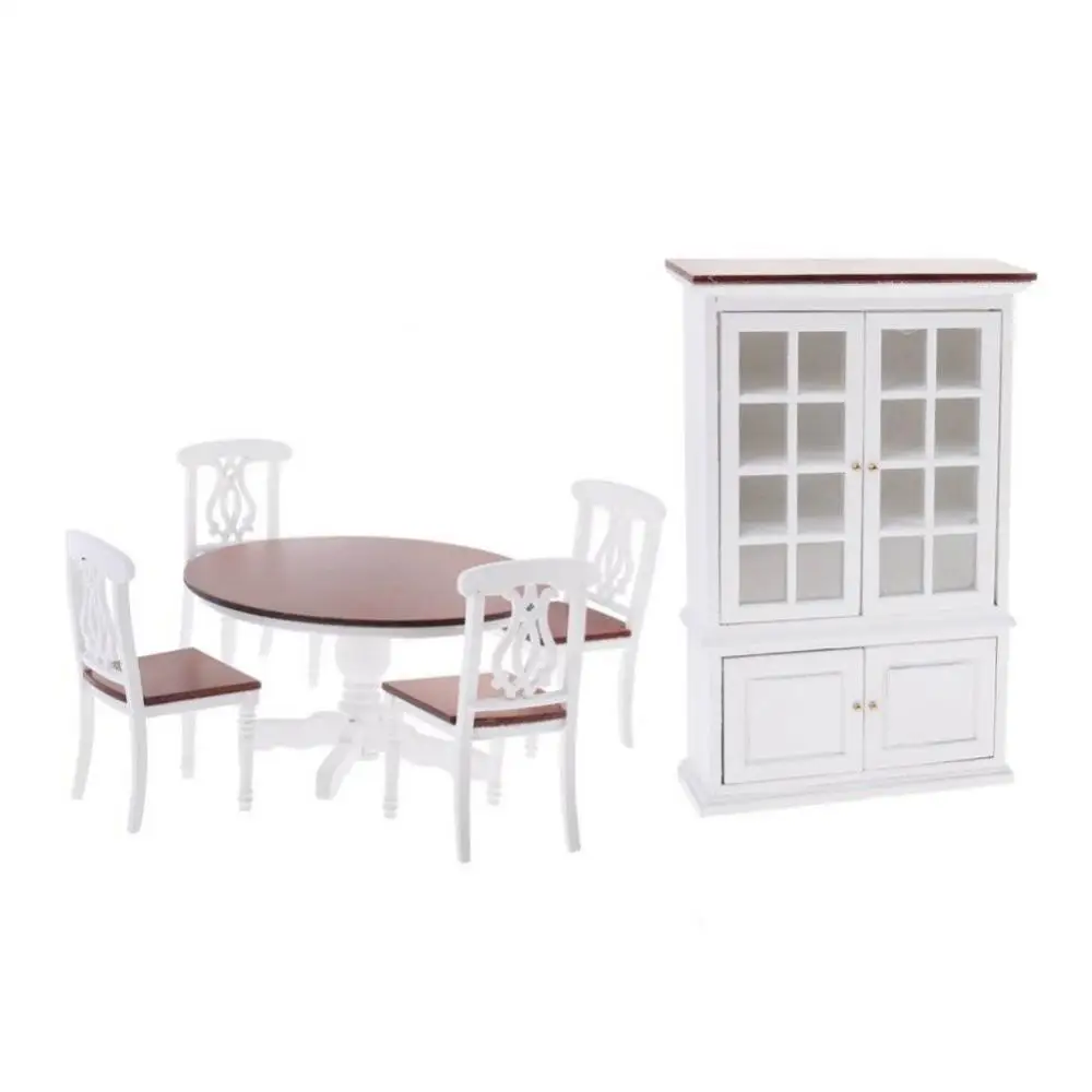6Pcs 1:12 Miniature Dollhouse 3D Wooden Furniture Mini Simulation Cabinet Table Chair Furniture Model DIY Toy for Kids 
6Pcs 1:12 Miniature Dollhouse 3D Wooden Furniture Mini Simulation Cabinet Table Chair Furniture Model DIY Toy for Kids