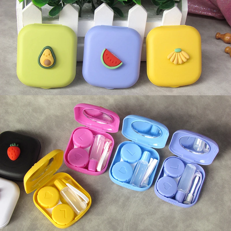 Fruit Style Contact Lens Case with Mirror Women Girl Cosmetic Contact Box Eye Care Contact Lens Container Cute Travel Kit
Fruit Style Contact Lens Case with Mirror Women Girl Cosmetic Contact Box Eye Care Contact Lens Container Cute Travel Kit
