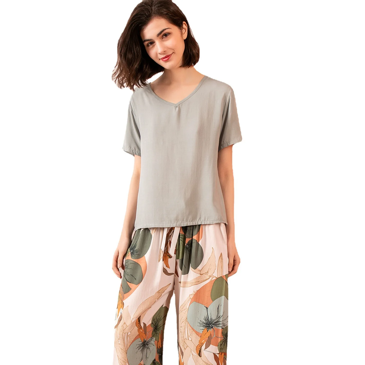 Japanese Style Kimono Harajuku Women's Pajamas Set Loose T-shirt Trousers Summer Loungewear Sleepwear Crane American Outfits Hot
Japanese Style Kimono Harajuku Women's Pajamas Set Loose T-shirt Trousers Summer Loungewear Sleepwear Crane American Outfits Hot