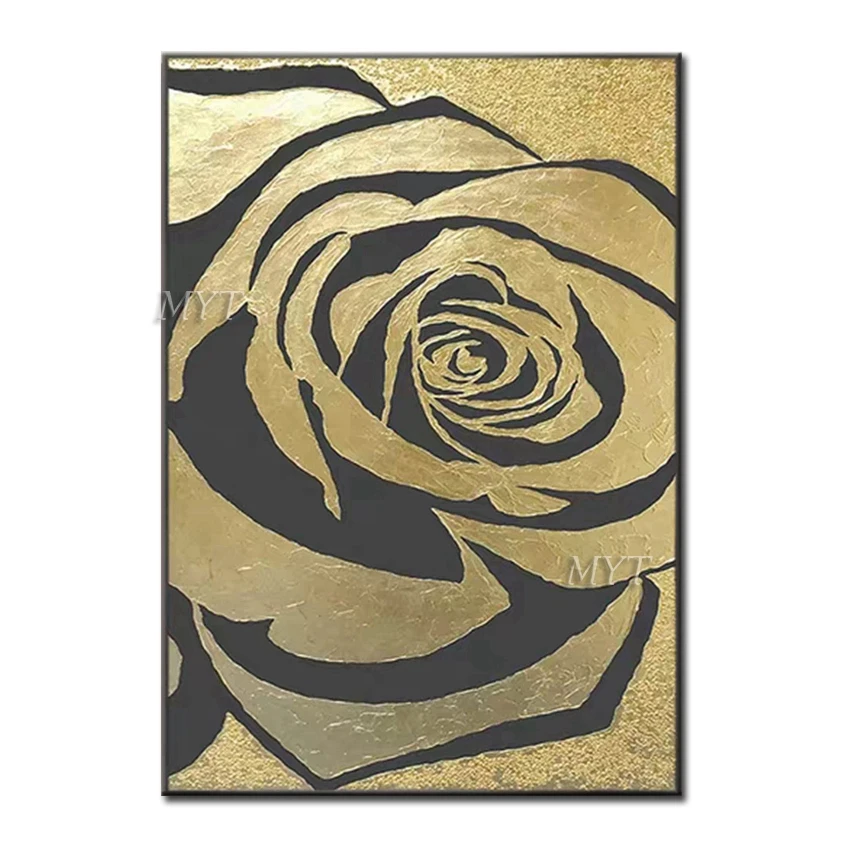 Gloden Rose Artwork Handpainted Oil Painting On Canvas Home Decor Wall Art Canvas Paintings Pop Art Wall Picture For Living Room
Gloden Rose Artwork Handpainted Oil Painting On Canvas Home Decor Wall Art Canvas Paintings Pop Art Wall Picture For Living Room