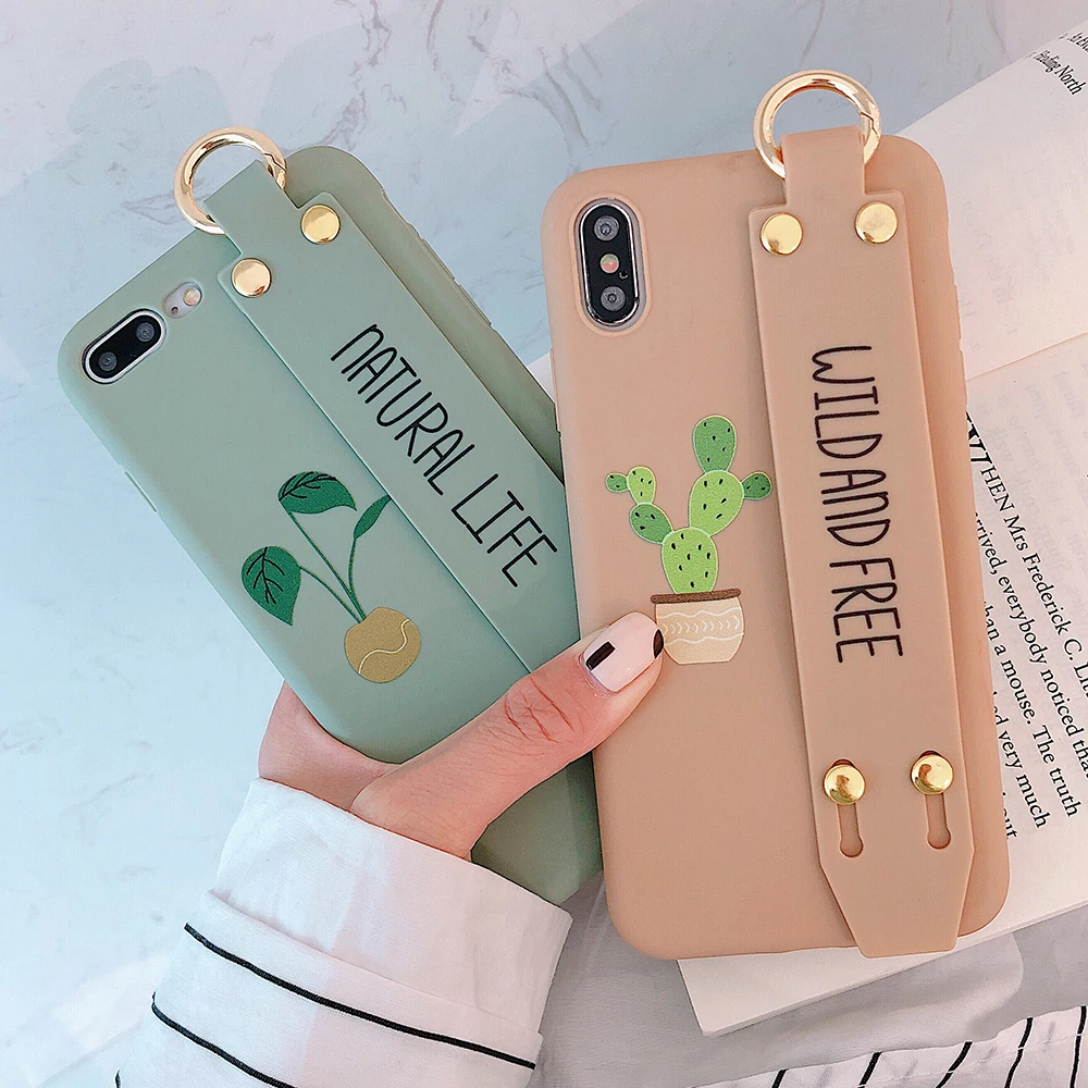Stylish Cute Cactus Letters Phone Case For iPhone 11 XS MAX XR X 8 7 6s Plus 12Pro Cases Soft Bracket Wrist Strap Cover
Stylish Cute Cactus Letters Phone Case For iPhone 11 XS MAX XR X 8 7 6s Plus 12Pro Cases Soft Bracket Wrist Strap Cover