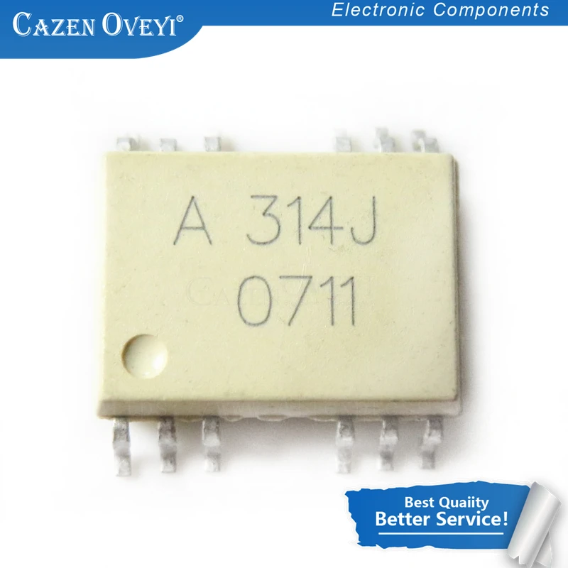 10pcs/lot HCPL314J HCPL314 HCPL-314J A314J OPTOISO DRIVER SOP16 New and Original IC In Stock
10pcs/lot HCPL314J HCPL314 HCPL-314J A314J OPTOISO DRIVER SOP16 New and Original IC In Stock