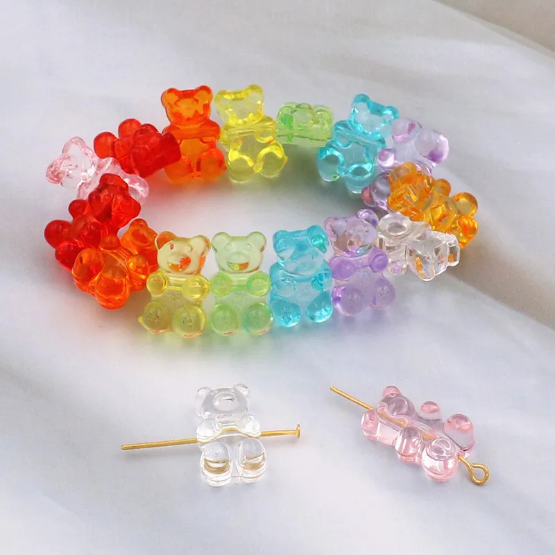 10pcs Gummy Bear Charms For Bracelet Making Necklace Jewelry Mkaing Animals Charms Pendant With Holes DIY Jewelry Findings
10pcs Gummy Bear Charms For Bracelet Making Necklace Jewelry Mkaing Animals Charms Pendant With Holes DIY Jewelry Findings