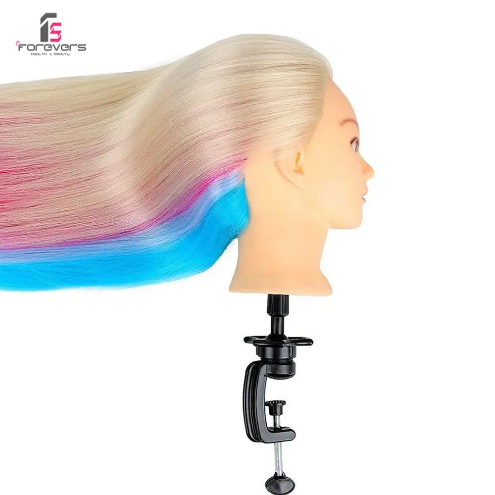 Hot Salon Training Head Hairdressing Mannequin Doll 24 Inch Colorful Hair + Free Clamp
Hot Salon Training Head Hairdressing Mannequin Doll 24 Inch Colorful Hair + Free Clamp