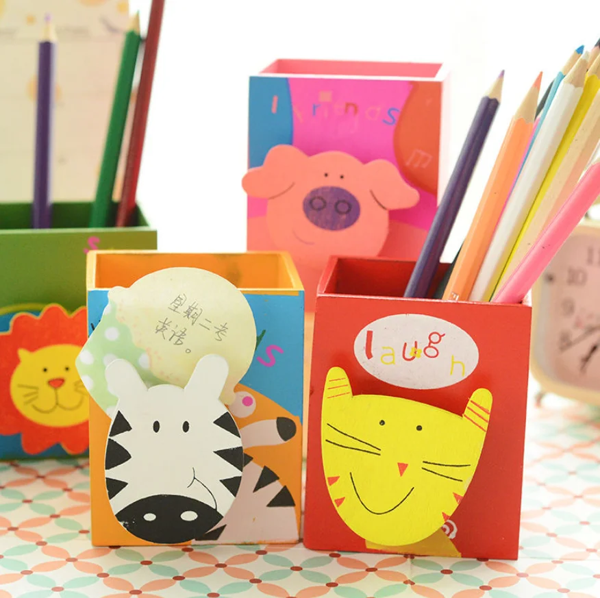 Cartoon wooden pen holder creative desktop storage box student stationery wholesale cute animal multifunctional shelves
Cartoon wooden pen holder creative desktop storage box student stationery wholesale cute animal multifunctional shelves