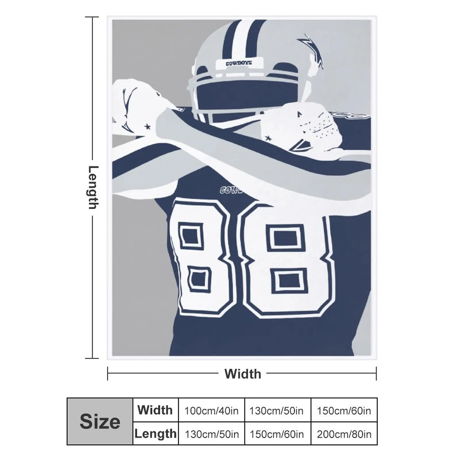 Blanket 88 Dez Bryant Ultra Soft Micro Fleece Cozy Lightweight Microfiber Flannel All Season Living Room Bedroom Vertical
Blanket 88 Dez Bryant Ultra Soft Micro Fleece Cozy Lightweight Microfiber Flannel All Season Living Room Bedroom Vertical