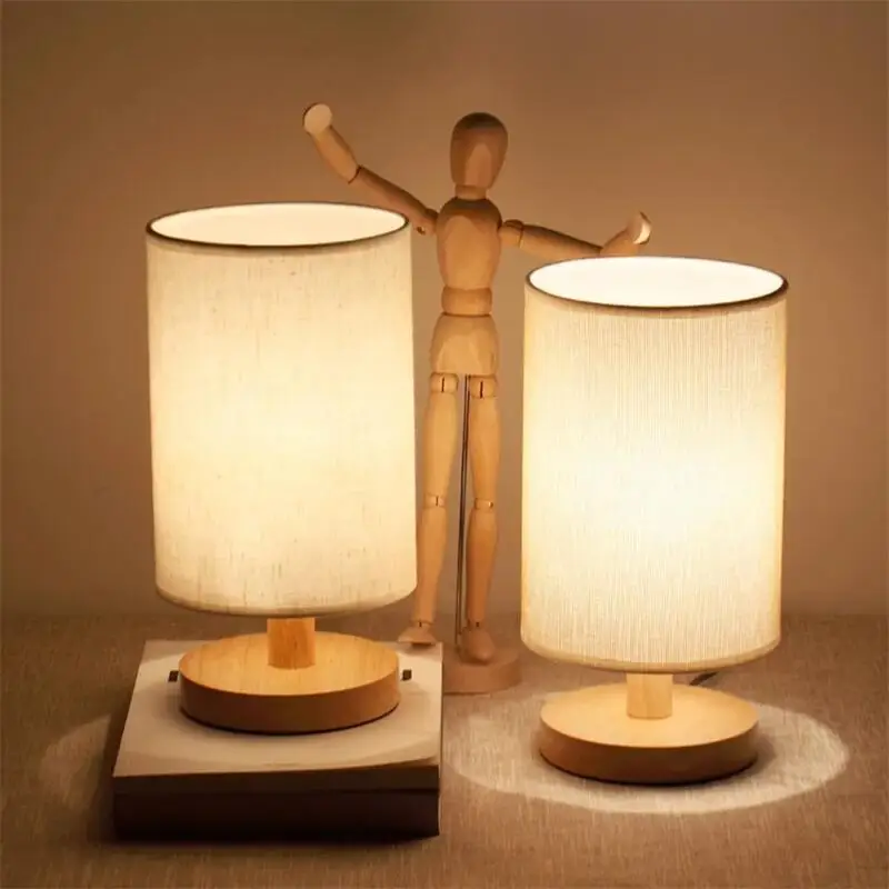 USB Table Lamp Ins Style LED Desk Lamp Student Bedroom Room Lighting Multi-function Fabric solid wood Lamp Table Light
USB Table Lamp Ins Style LED Desk Lamp Student Bedroom Room Lighting Multi-function Fabric solid wood Lamp Table Light