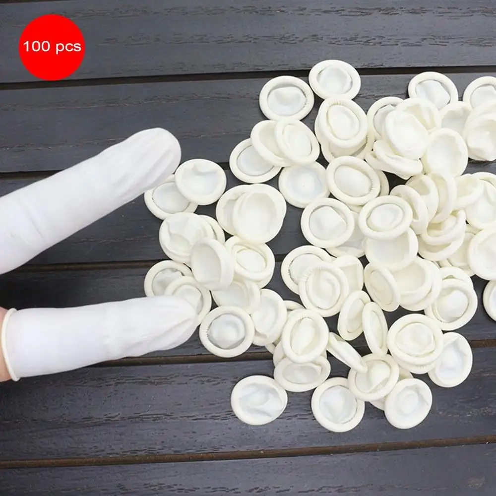 New 50/100PCS Durable Natural Latex Anti-Static Finger Cots Practical Design Disposable Makeup Eyebrow Extension Gloves Tools
New 50/100PCS Durable Natural Latex Anti-Static Finger Cots Practical Design Disposable Makeup Eyebrow Extension Gloves Tools