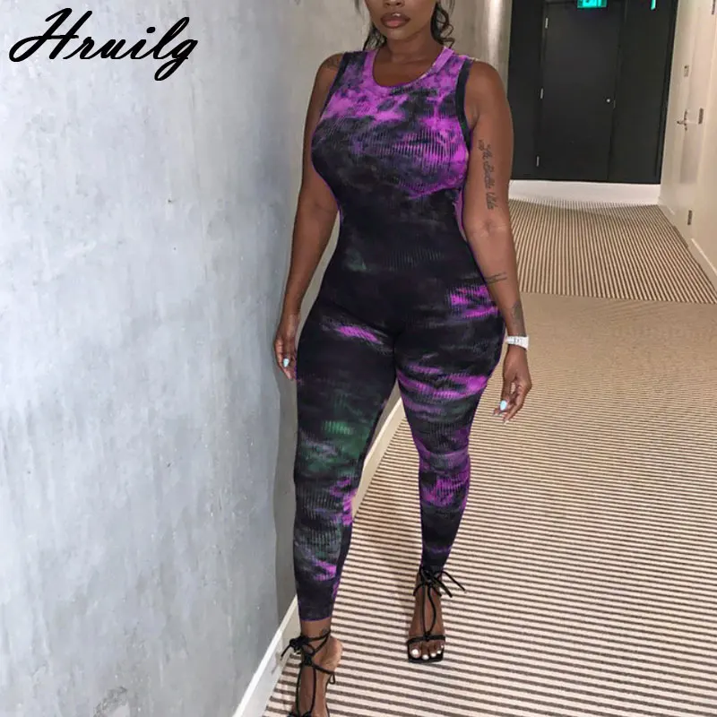 Summer Jumpsuit Sleeveless Tie Dye Slim Sexy Fashion Jumpsuits for Women 2022 Elegant Street Style Party Club Bodycon Jumpsuit
Summer Jumpsuit Sleeveless Tie Dye Slim Sexy Fashion Jumpsuits for Women 2022 Elegant Street Style Party Club Bodycon Jumpsuit