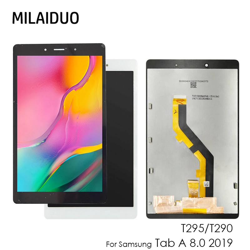 8.0'' LCD For Samsung Galaxy Tab A 2019 T290 T295 SM-T290 SM-T295 LCD Display+Touch Screen Digitizer Assembly
8.0'' LCD For Samsung Galaxy Tab A 2019 T290 T295 SM-T290 SM-T295 LCD Display+Touch Screen Digitizer Assembly