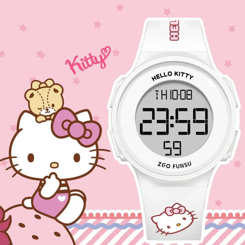 Часы Цифровые Kawaii Sanriod, аниме серия, Mymelody Kitty Cinnamoroll Badbadtz-Maru, детские спортивные водонепроницаемые, подарок для мальчиков и девочек
Часы Цифровые Kawaii Sanriod, аниме серия, Mymelody Kitty Cinnamoroll Badbadtz-Maru, детские спортивные водонепроницаемые, подарок для мальчиков и девочек
