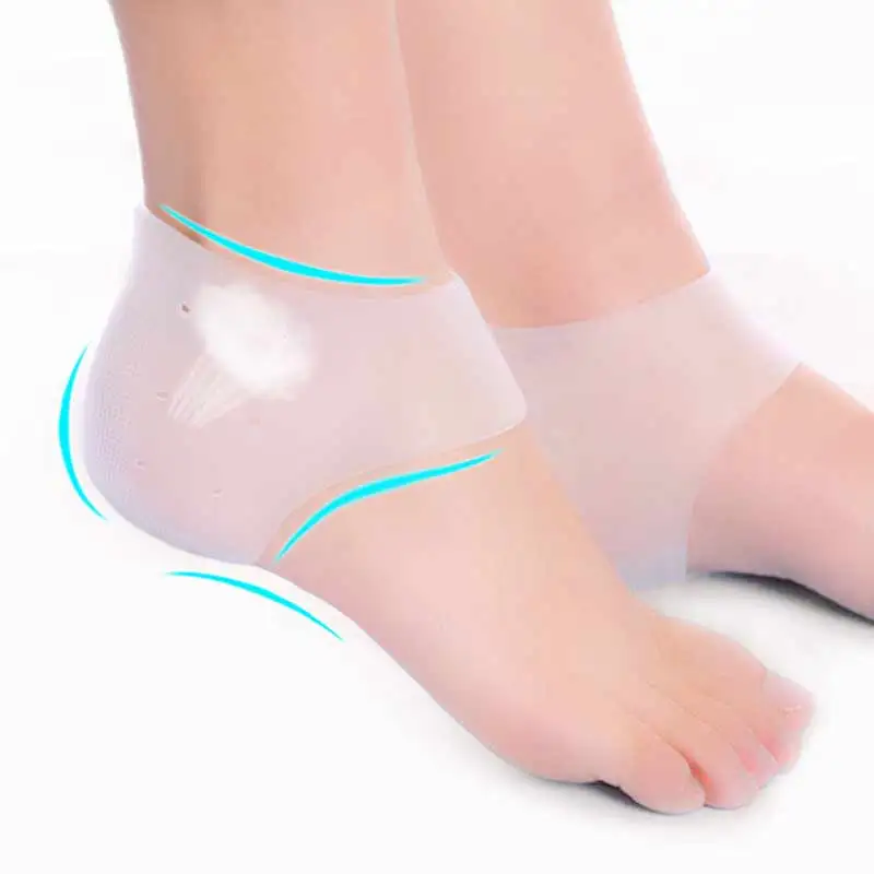 2pieces=1pair Soft Gel Silicone Heel Pad With Hole Massage Plantar Fasciitis Pedicure For The Feet Moisturizing Care Orthopedic
2pieces=1pair Soft Gel Silicone Heel Pad With Hole Massage Plantar Fasciitis Pedicure For The Feet Moisturizing Care Orthopedic