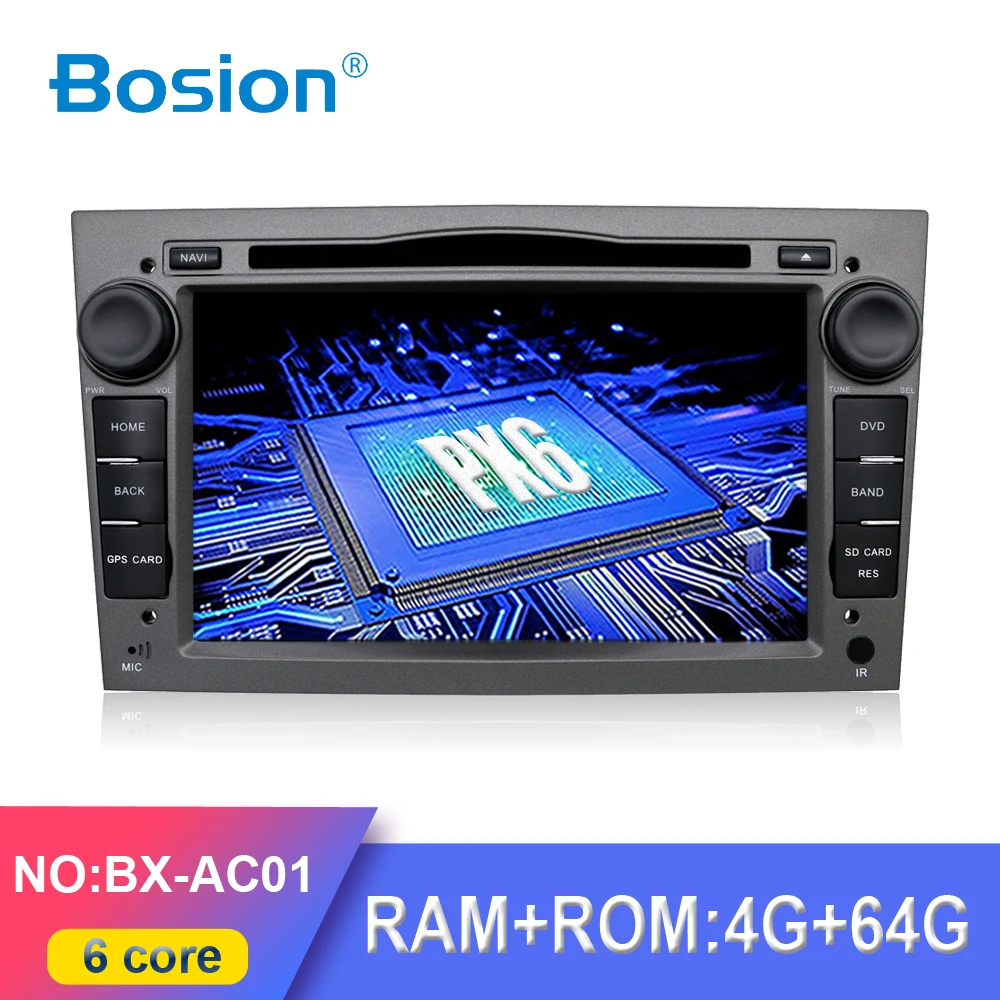 Автомагнитола 2DIN на Android 10 0 для Vauxhall Opel Astra H G Vectra Antara Zafira Corsa 4 Гб + 64 ГБ PX6 DSP Wi Fi