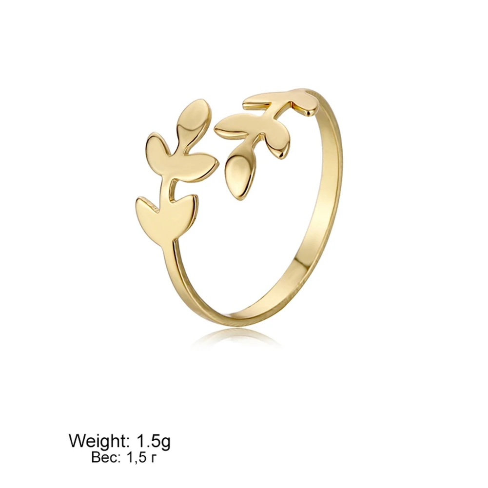 Jewelry Ladies AccessoriesGifts 2021 TrendCreativeTree Leaves Rings ForWomen New Trendy Fashion Female Resizable Ring Wholesale
Jewelry Ladies AccessoriesGifts 2021 TrendCreativeTree Leaves Rings ForWomen New Trendy Fashion Female Resizable Ring Wholesale