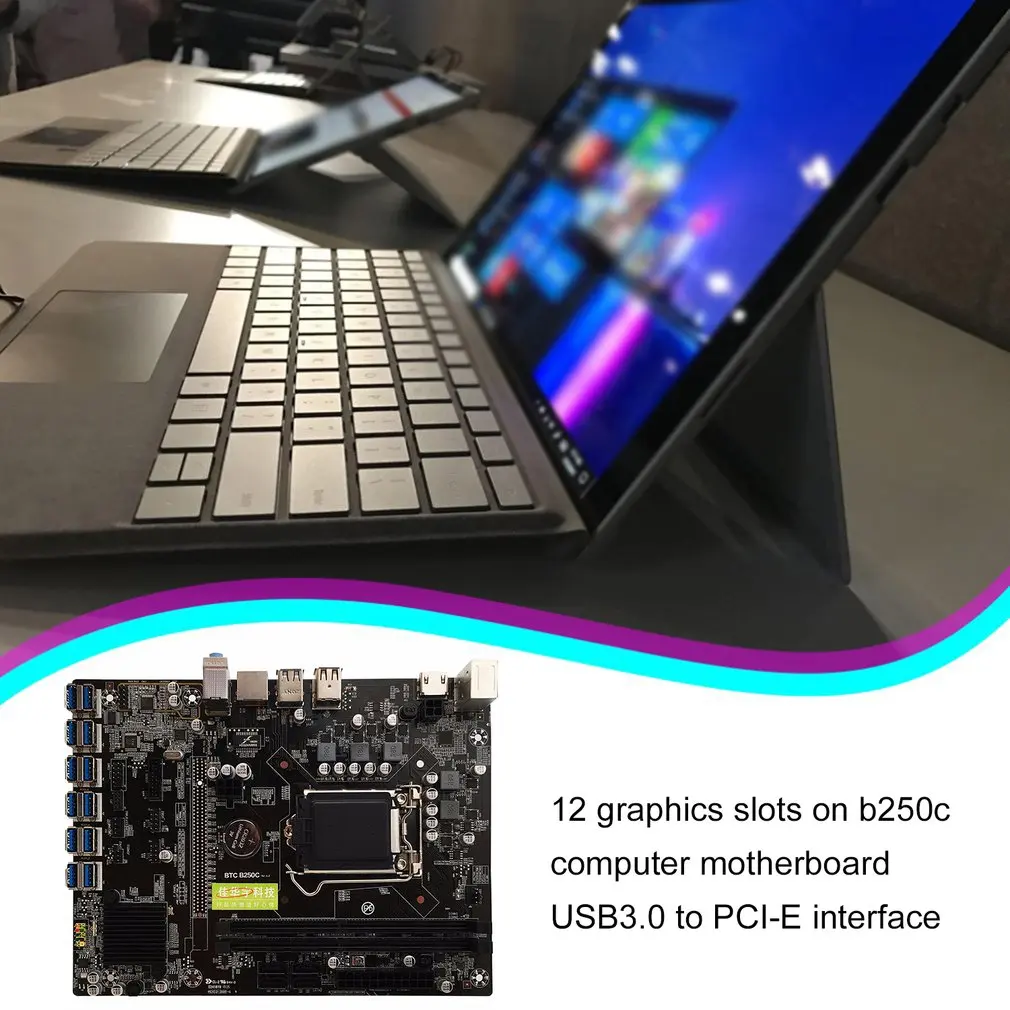 For Asus B250 MINING EXPERT 12 PCIE mining rig BTC ETH Mining Motherboard With 12 Graphics Slot LGA1151 USB3.0 SATA3 DDR4
For Asus B250 MINING EXPERT 12 PCIE mining rig BTC ETH Mining Motherboard With 12 Graphics Slot LGA1151 USB3.0 SATA3 DDR4