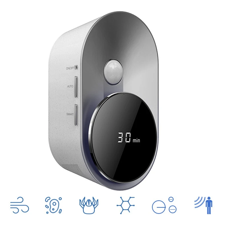 Air Purifier ligent Sensor LED Sn Backlight Odor Eliminator Air Cleaner Portable for Bathroom Toilet EU Plug
Air Purifier ligent Sensor LED Sn Backlight Odor Eliminator Air Cleaner Portable for Bathroom Toilet EU Plug