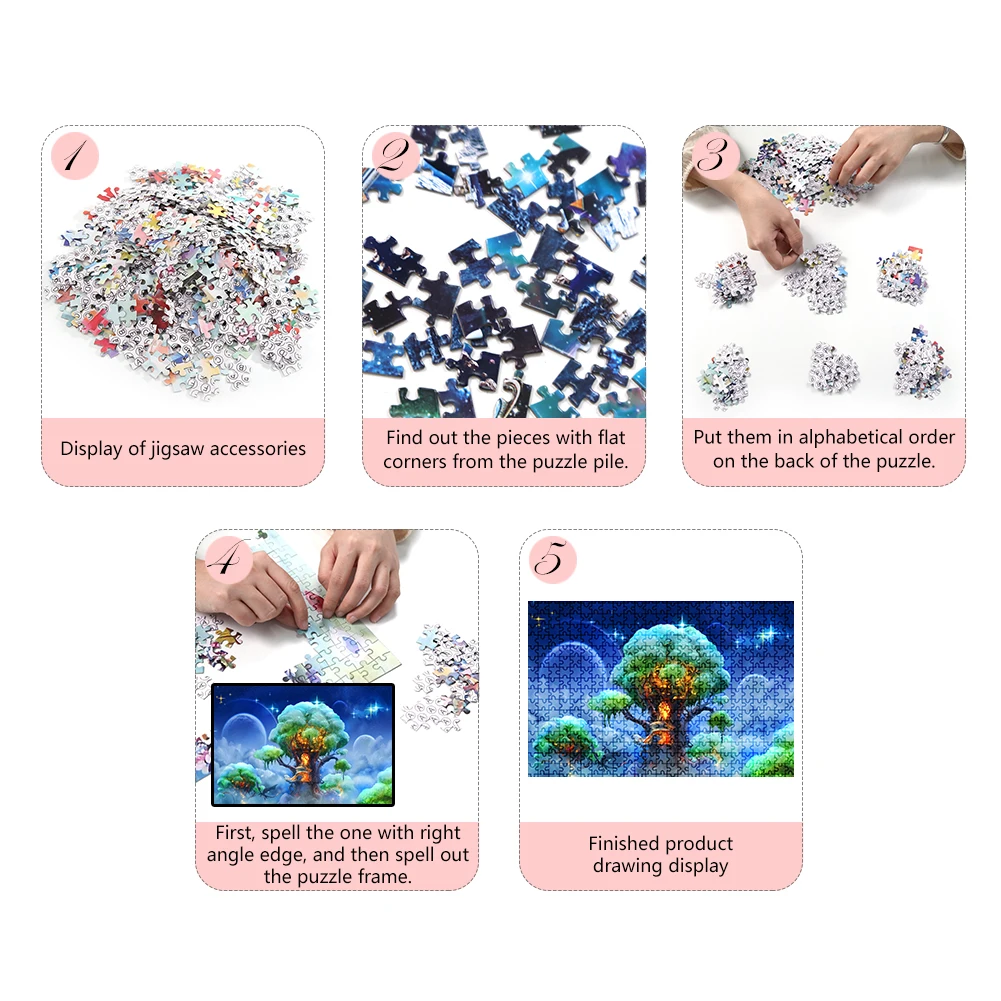 Fun Wooden Assembling Picture Space Travel Landscape Puzzles Toy Fantasy Still Life Puzzle Educational Learning Educational Toys
Fun Wooden Assembling Picture Space Travel Landscape Puzzles Toy Fantasy Still Life Puzzle Educational Learning Educational Toys