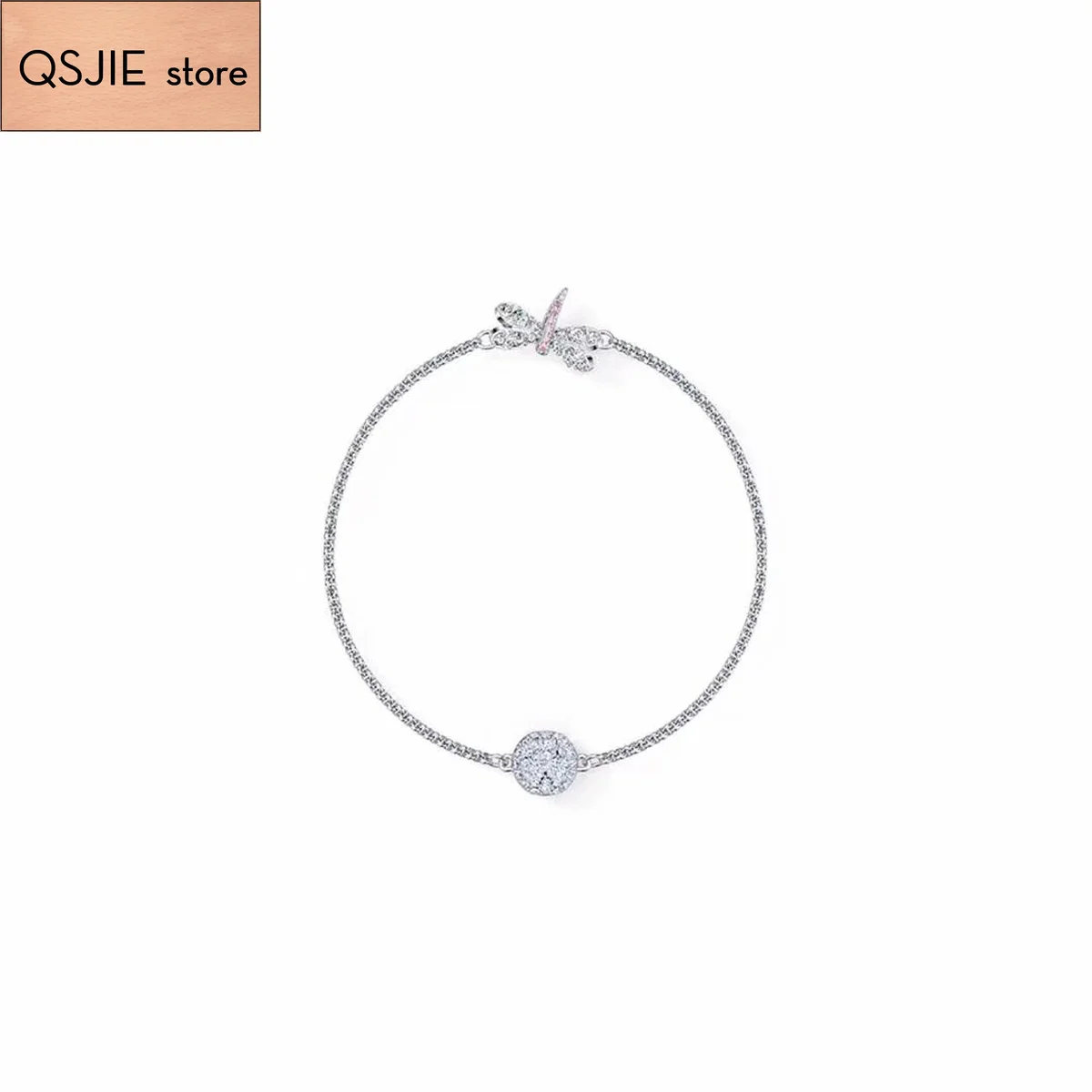 QSJIE High quality SWA new style. Lively, simple and interesting Dragonfly lady Bracelet Charming fashion jewelry
QSJIE High quality SWA new style. Lively, simple and interesting Dragonfly lady Bracelet Charming fashion jewelry