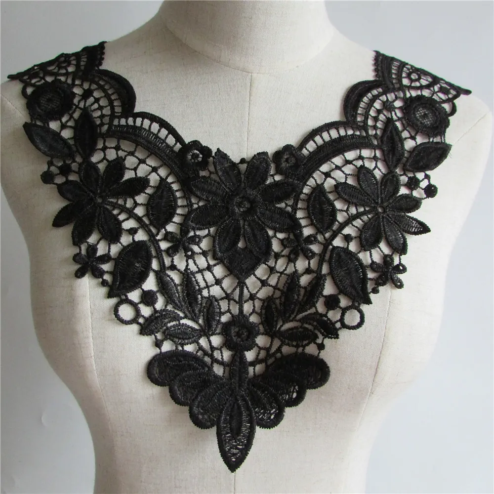 Fashion black collar, lace, flower, mesh, hollow lace, versatile dress decoration, women's top accessories
Fashion black collar, lace, flower, mesh, hollow lace, versatile dress decoration, women's top accessories