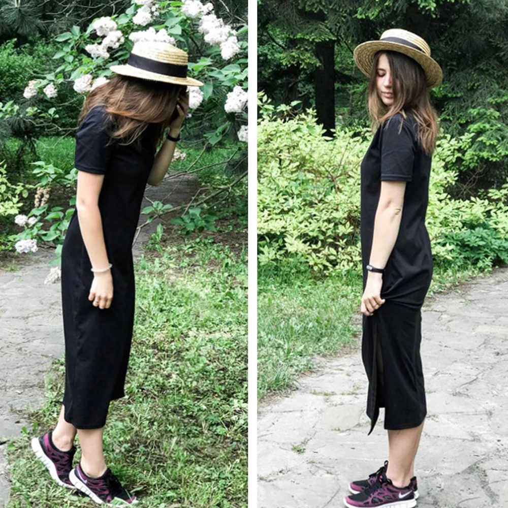 T Shirt Dress Women Summer Beach Sexy Party Bodycon Elegant Casual Cotton Black Side Slit Long Dresses Sundress Plus Size
T Shirt Dress Women Summer Beach Sexy Party Bodycon Elegant Casual Cotton Black Side Slit Long Dresses Sundress Plus Size