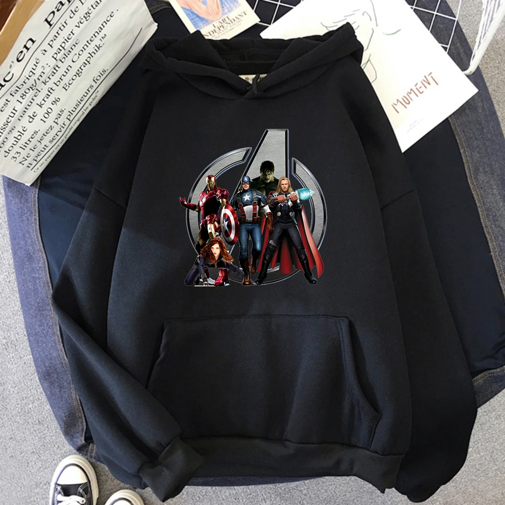 2022 New Disney Avengers Logo Men's Cotton Hoodie Fashion Marvel Sweater Casual Fashion Men
2022 New Disney Avengers Logo Men's Cotton Hoodie Fashion Marvel Sweater Casual Fashion Men