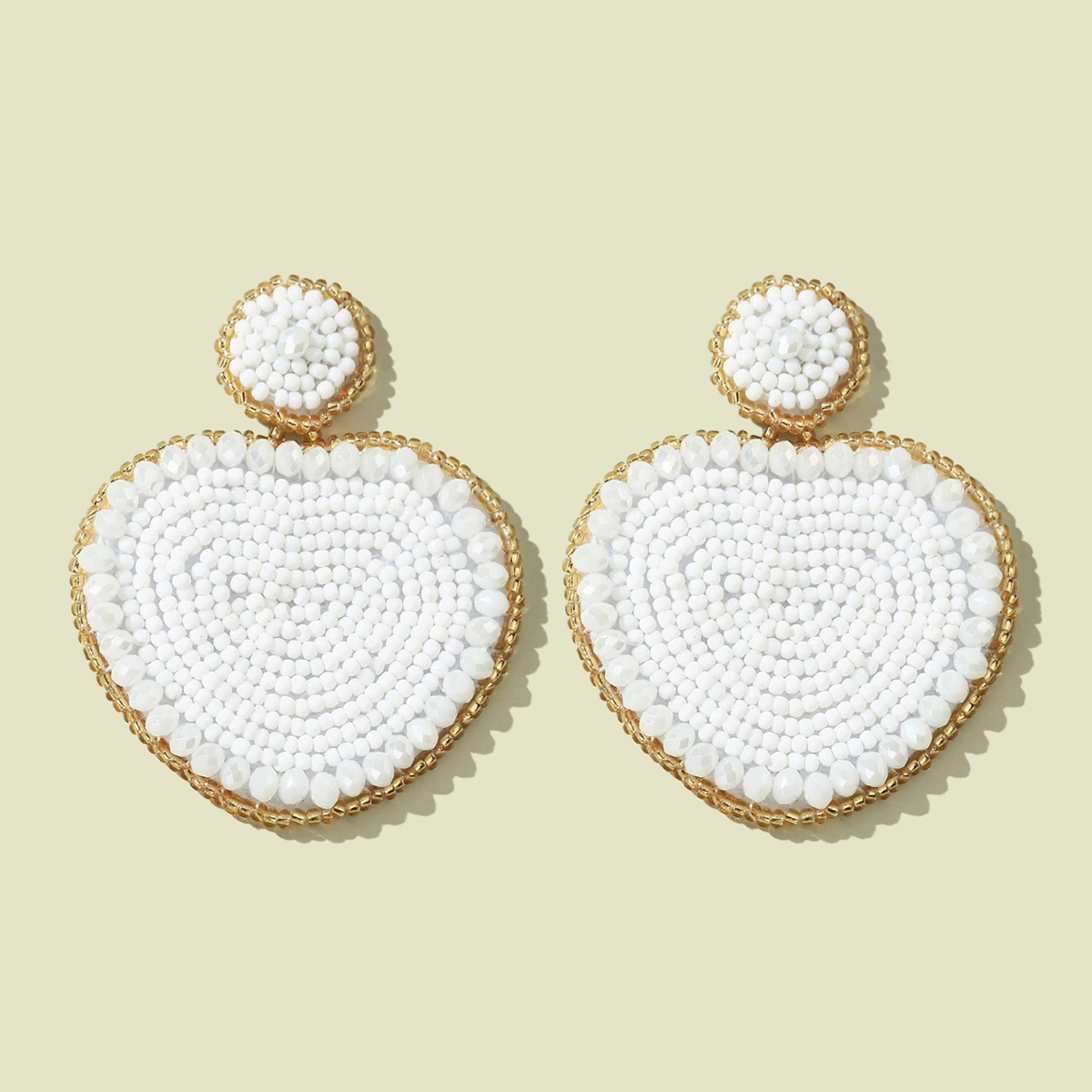 Bohemia Travel Birthday Party Personality Peach Heart Beaded 2021 New Trendy Fashion Pendant Earrings Jewelry Gift
Bohemia Travel Birthday Party Personality Peach Heart Beaded 2021 New Trendy Fashion Pendant Earrings Jewelry Gift