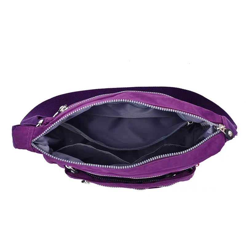Multi Pocket Handbag Waterproof Nylon Shoulder Bags Zipper Large Capacity Travel Female Crossbody Bags Female Multilayer
Multi Pocket Handbag Waterproof Nylon Shoulder Bags Zipper Large Capacity Travel Female Crossbody Bags Female Multilayer