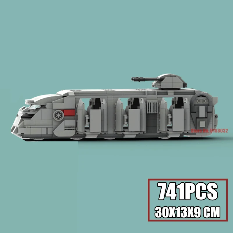 New 741PCS Star Space Wars Troop Imperial Stromtroopers Transport Building Blocks Bricks Kid Gift Diy Toys
New 741PCS Star Space Wars Troop Imperial Stromtroopers Transport Building Blocks Bricks Kid Gift Diy Toys