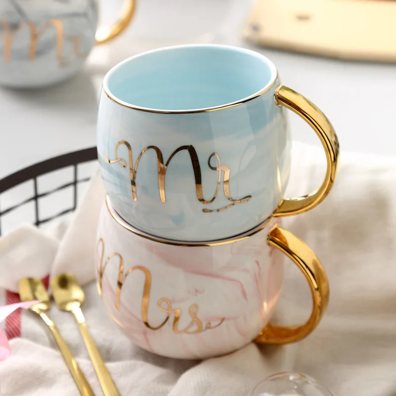 Fashion Porcelain Drinkware Marble Coffee Mug Milk Tea Cute Cup With Golden Spoon Golden Line Handle Gift Box For Ball Birthday
Fashion Porcelain Drinkware Marble Coffee Mug Milk Tea Cute Cup With Golden Spoon Golden Line Handle Gift Box For Ball Birthday