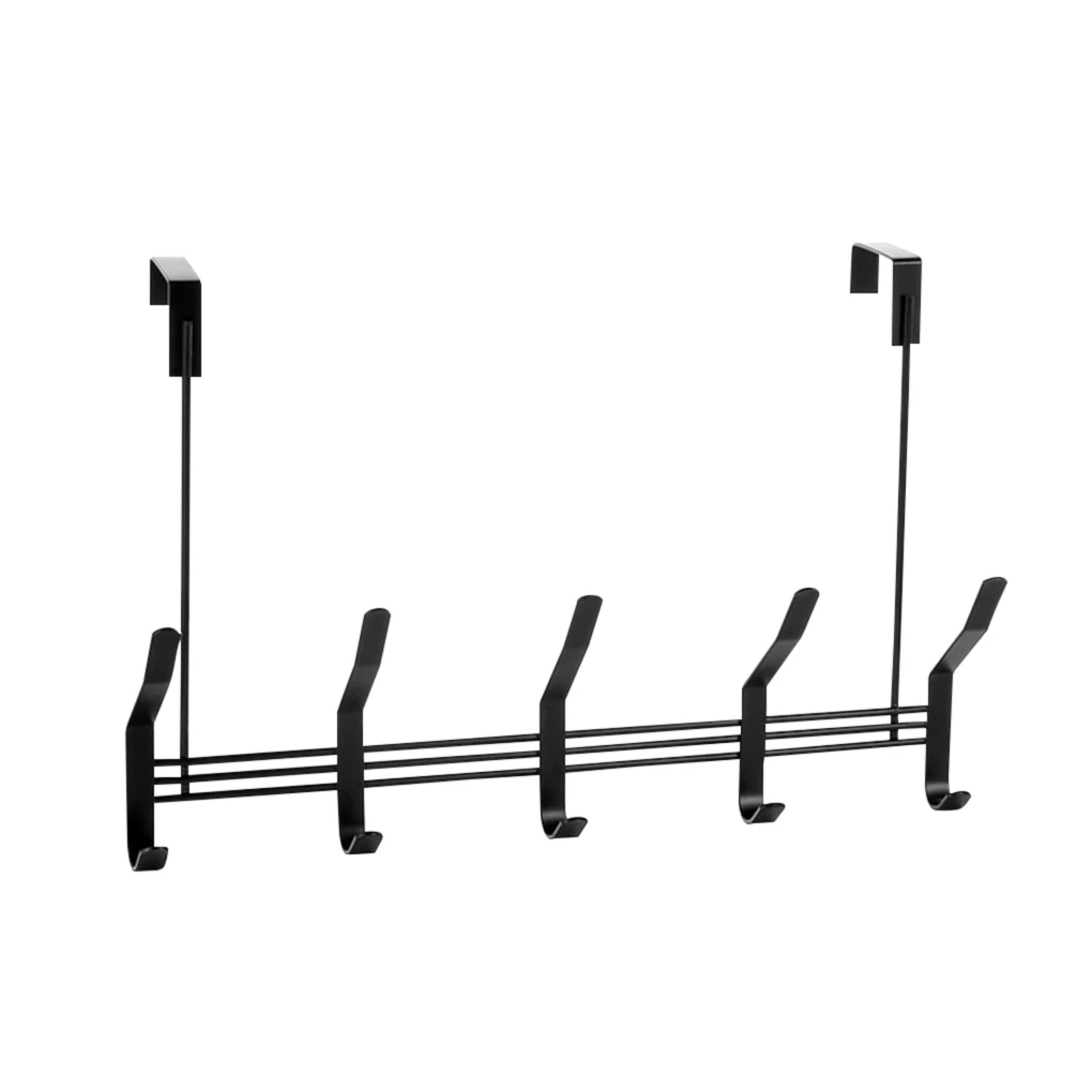 Metal Door Black Coat Hook Bathroom Hanger Towel Robe Hook Wall Hanging Bedroom Clothes Iron Shelf Punch Free Kitchen 1-5 Rack
Metal Door Black Coat Hook Bathroom Hanger Towel Robe Hook Wall Hanging Bedroom Clothes Iron Shelf Punch Free Kitchen 1-5 Rack
