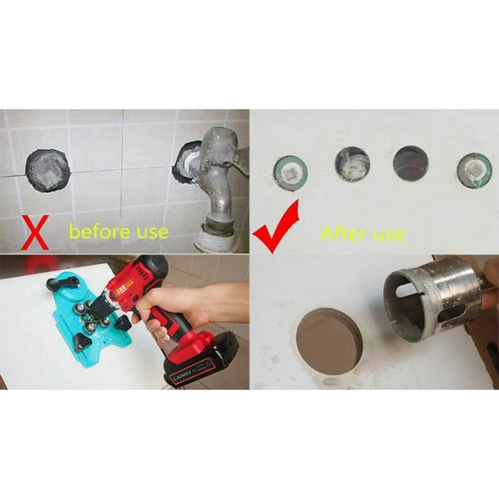 4-83mm Drill Bit Tile Glass Hole Locator Adjustable Ceramic Tile Glass Marble Perforating Holder Drilling Locator
4-83mm Drill Bit Tile Glass Hole Locator Adjustable Ceramic Tile Glass Marble Perforating Holder Drilling Locator