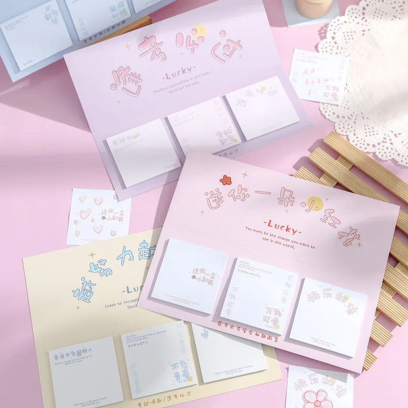 2021 Kawaii Memo Pad Beautiful Expectation Creative Message Landscape Painting 60 Sheets Cute StickyNote Korean Stationery
2021 Kawaii Memo Pad Beautiful Expectation Creative Message Landscape Painting 60 Sheets Cute StickyNote Korean Stationery