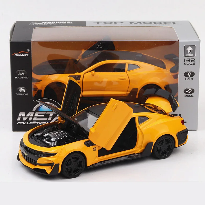 1:32 Diecast Hornets Chevrolet-GT Sport Car Black High Simulator Alloy Metal Model Car Light Music Door Open 
1:32 Diecast Hornets Chevrolet-GT Sport Car Black High Simulator Alloy Metal Model Car Light Music Door Open