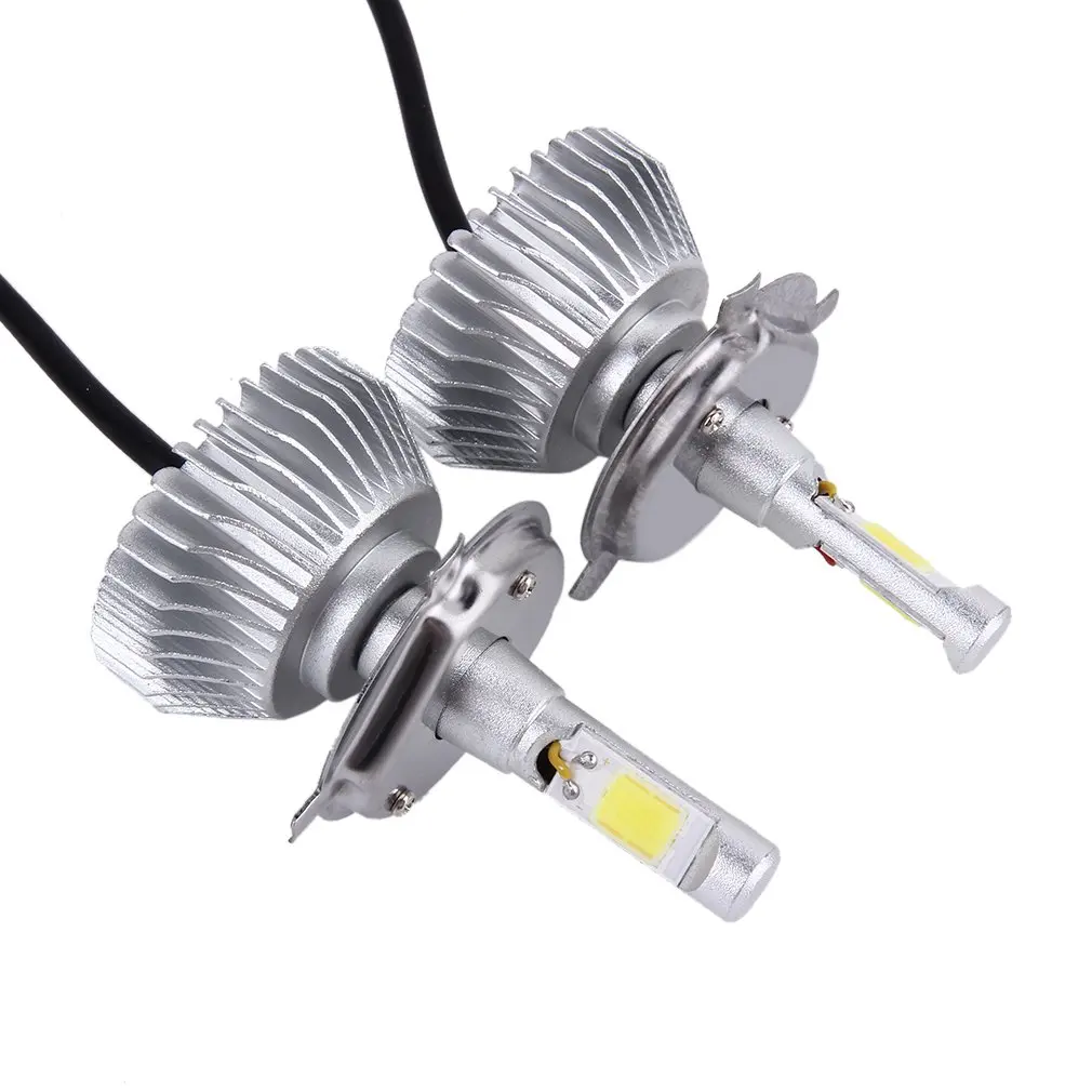 New 1 Pair LED Chips Light 60W 6000LMH4/9004/9007/H13/H1/H7/H3/9005/9006/H11 Headlight Kit H/L Beam Bulbs 6000K
New 1 Pair LED Chips Light 60W 6000LMH4/9004/9007/H13/H1/H7/H3/9005/9006/H11 Headlight Kit H/L Beam Bulbs 6000K