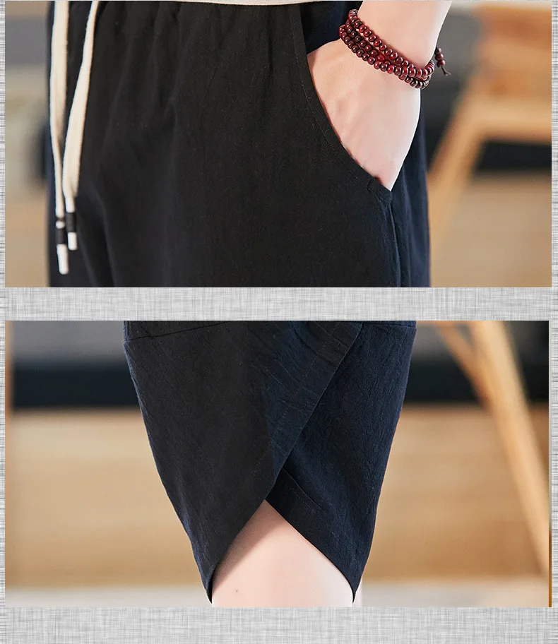 Cropped Trousers Men's Summer Chinese Style Cropped Trousers Men's Cotton Linen Cropped Trousers For Loose Casual Sports M-5XL
Cropped Trousers Men's Summer Chinese Style Cropped Trousers Men's Cotton Linen Cropped Trousers For Loose Casual Sports M-5XL