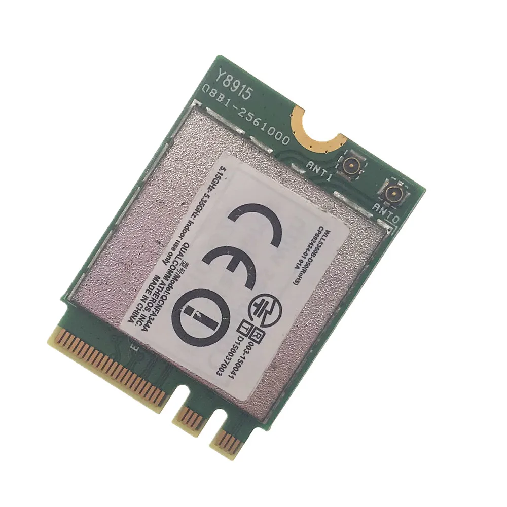Беспроводная AC Wi Fi QCNFA344A NFA344A Двухдиапазонная + BT4.1 Bluetooth совместимая карта NGFF 4