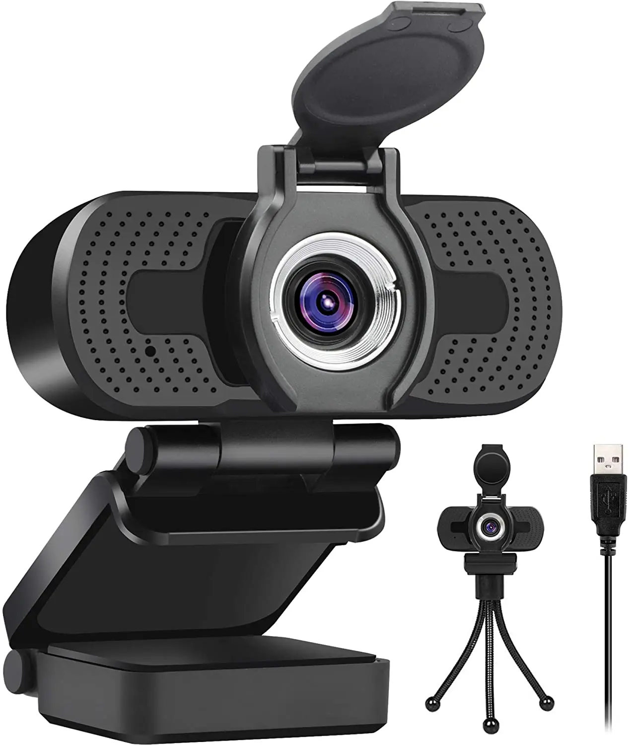 LarmTek 1080p Full Hd Webcam,Computer Laptop Pc Mac Desktop Camera for Conference and Video Call,Pro Stream Webcam with Plug
LarmTek 1080p Full Hd Webcam,Computer Laptop Pc Mac Desktop Camera for Conference and Video Call,Pro Stream Webcam with Plug