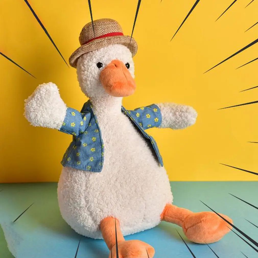 Sand Sculpture Repeat Duck Learn To Talk And Sing Plush Toy Cute Decoration Lifelike Expression Cute Duck Design
Sand Sculpture Repeat Duck Learn To Talk And Sing Plush Toy Cute Decoration Lifelike Expression Cute Duck Design