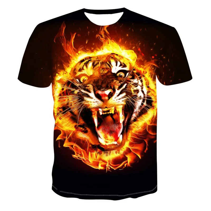 2021 New Men's Tshirt Summer Tiger 3D Print Fashion Brand Tee Tops Breathable Shirts Casual Male Outdoor Oversized T-shirt
2021 New Men's Tshirt Summer Tiger 3D Print Fashion Brand Tee Tops Breathable Shirts Casual Male Outdoor Oversized T-shirt