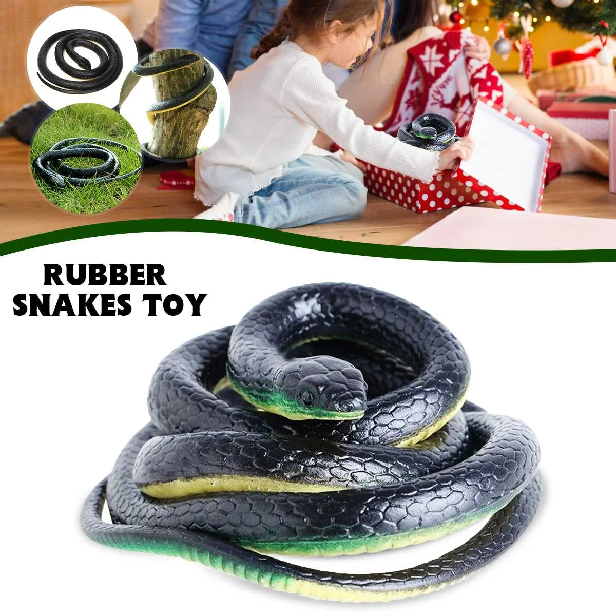 160cm Soft Rubber Toy Snake Safari Garden Props Joke Prank Gift Novelty And Gag Playing Jokes Toys
160cm Soft Rubber Toy Snake Safari Garden Props Joke Prank Gift Novelty And Gag Playing Jokes Toys