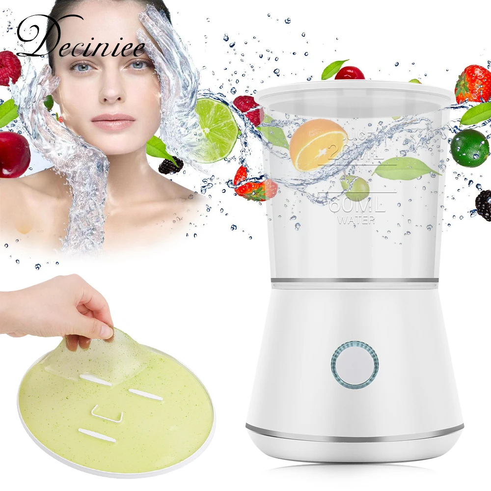 Mini Facial Mask Machine DIY Fruit Vegetable Facial Care Masks Maker Machine Smart Control with Voice Reminder Beauty Facial SPA
Mini Facial Mask Machine DIY Fruit Vegetable Facial Care Masks Maker Machine Smart Control with Voice Reminder Beauty Facial SPA