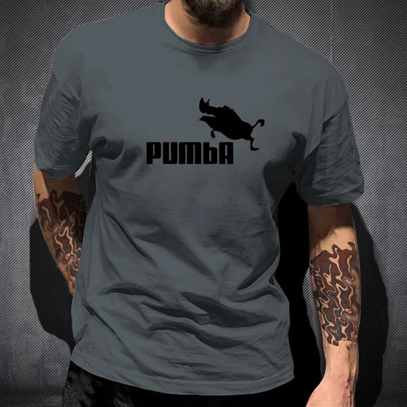 Homme Pumba Oversized T-shirt Men's Summer Black White 100% Cotton Short Sleeves Tees Popular Normal Shirts Tops Tee Unisex
Homme Pumba Oversized T-shirt Men's Summer Black White 100% Cotton Short Sleeves Tees Popular Normal Shirts Tops Tee Unisex