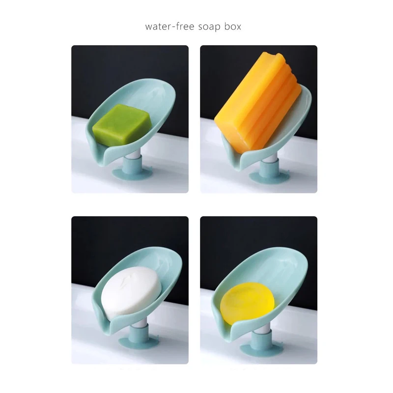 Leaf Shape Soap Box Drain Soap Holder Box Bathroom Shower Soap Holder sponge Storage Plate Tray Bathroom Supplies Bathroom Gadge
Leaf Shape Soap Box Drain Soap Holder Box Bathroom Shower Soap Holder sponge Storage Plate Tray Bathroom Supplies Bathroom Gadge