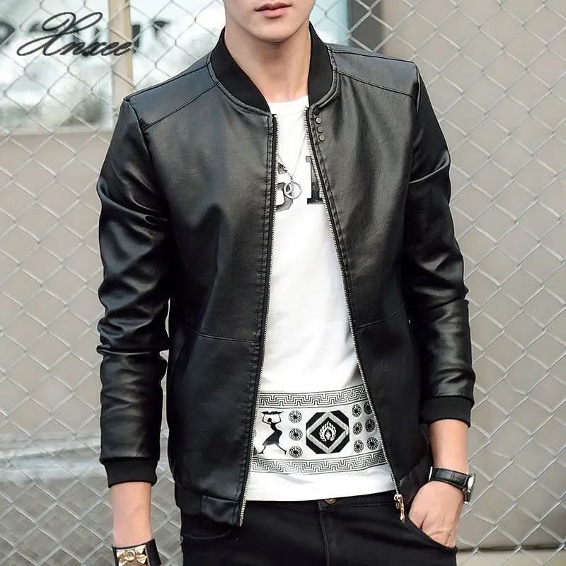 Xnxee 2020 Autumn Winter Men's Leather Coat Korean Slim Fit Leather Jackets Fashion Casual Outwear for Man Jacket 4XL
Xnxee 2020 Autumn Winter Men's Leather Coat Korean Slim Fit Leather Jackets Fashion Casual Outwear for Man Jacket 4XL